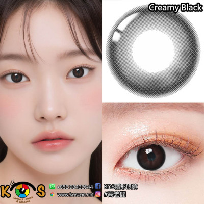 Lenstown Lighly Creamy Black 라일리크리미 블랙